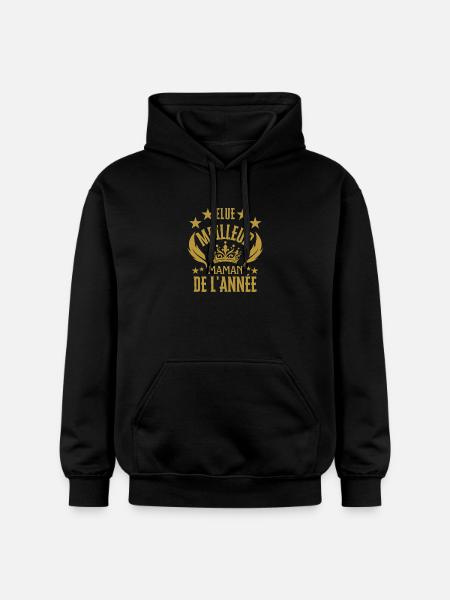 Beste Mutter des Jahres - Gildan Unisex Softstyle® Midweight Hoodie - Schwarz