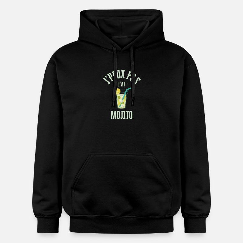 J'peux pas j’ai mojito - Sweat à capuche Softstyle® Gildan Unisexe - noir