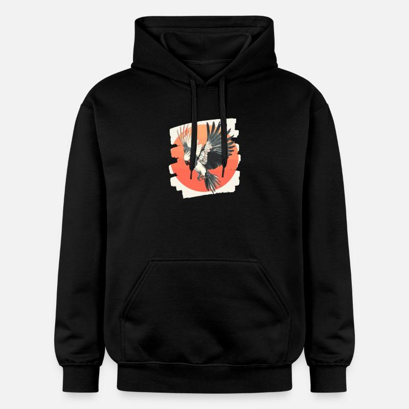 Cacatoès - Sweat à capuche Softstyle® Gildan Unisexe - noir
