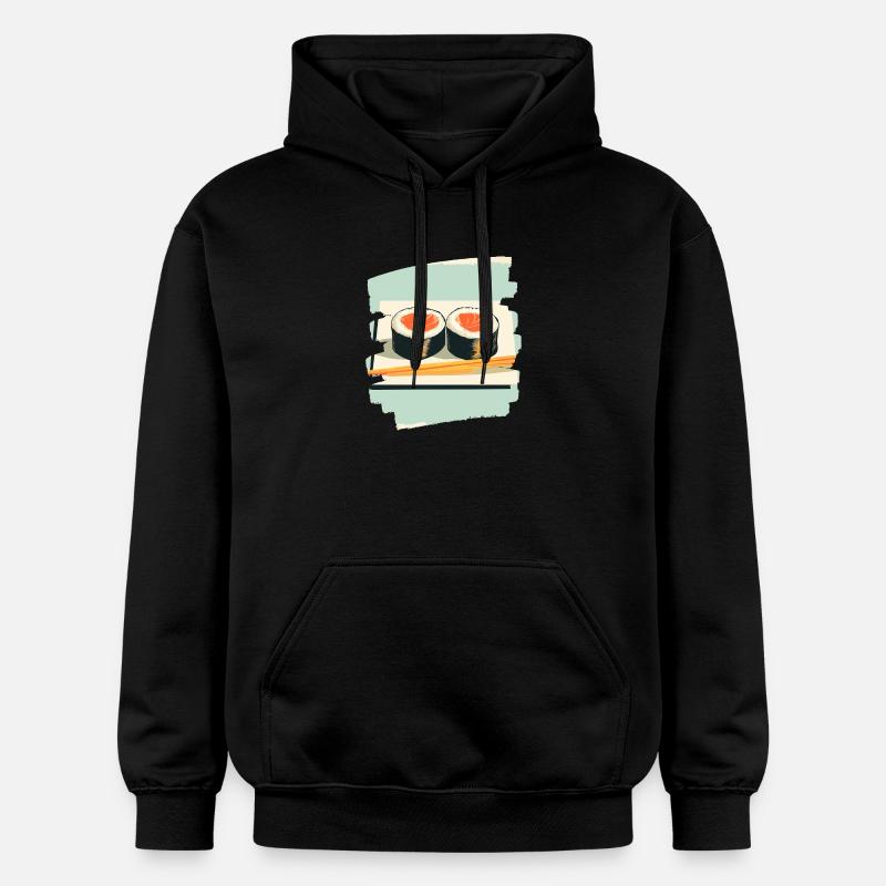 Sushi - Sweat à capuche Softstyle® Gildan Unisexe - noir