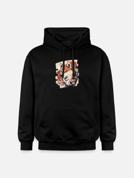 Shiba Inu - Sweat à capuche Softstyle® Gildan Unisexe - noir