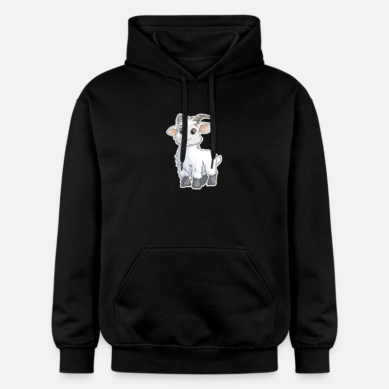 Chèvre - Sweat à capuche Softstyle® Gildan Unisexe - noir