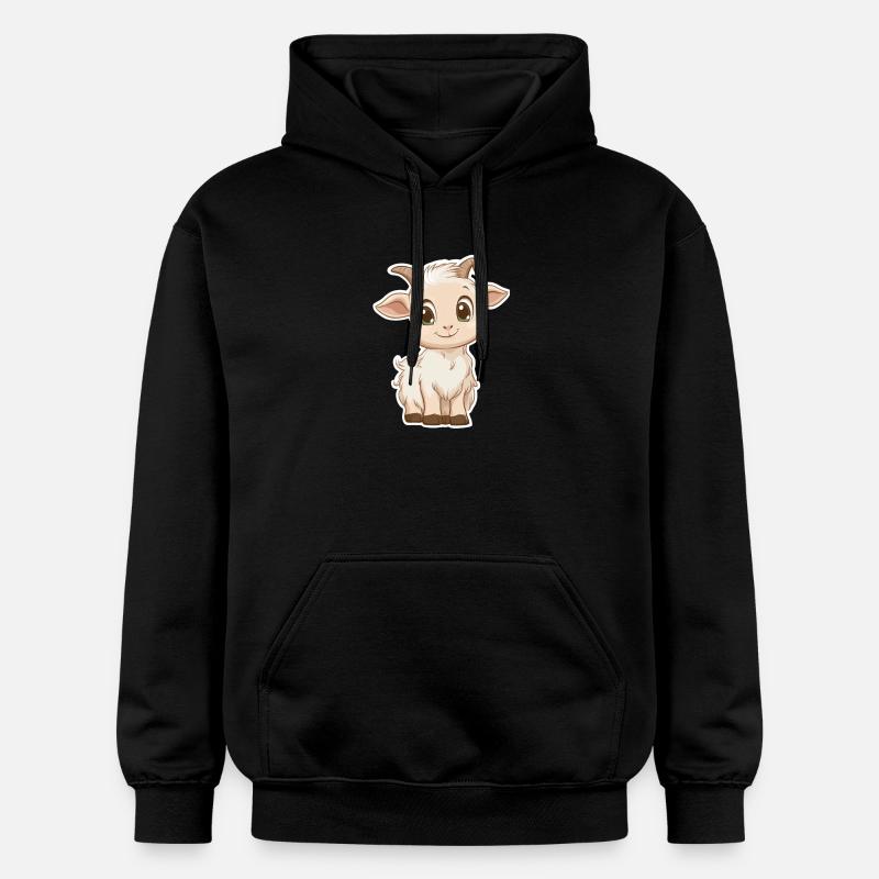 Chèvre - Sweat à capuche Softstyle® Gildan Unisexe - noir