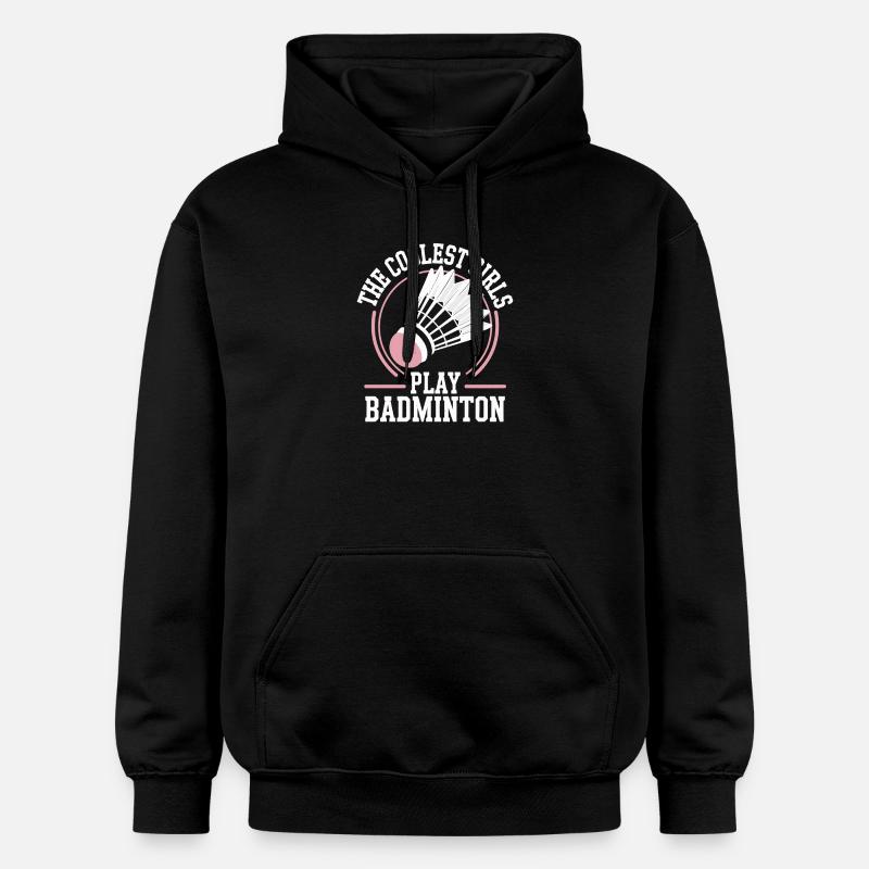 filles de badminton - Sweat à capuche Softstyle® Gildan Unisexe - noir