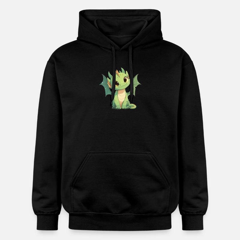Dragon Dragon - Sweat à capuche Softstyle® Gildan Unisexe - noir