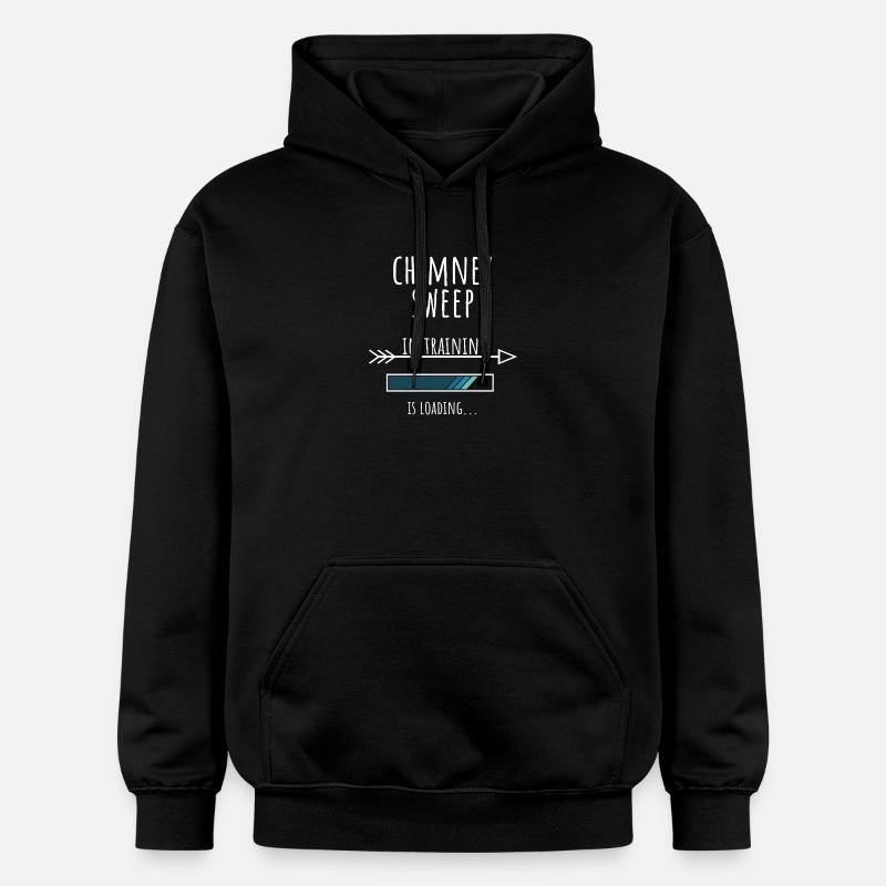 Gift Profession Training Chimney Sweep - Gildan Unisex Softstyle® Midweight Hoodie - black