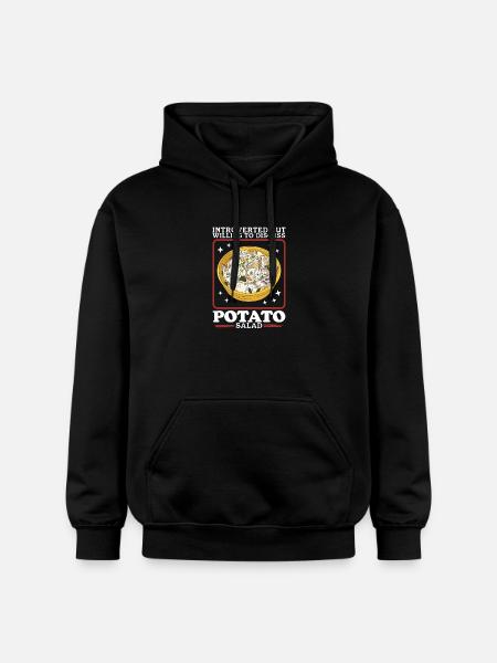 Potato Salad Potato Salad Gift - Gildan Unisex Softstyle® Midweight Hoodie - black