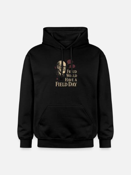 Future psychologist diagnose me - Gildan Unisex Softstyle® Midweight Hoodie - black