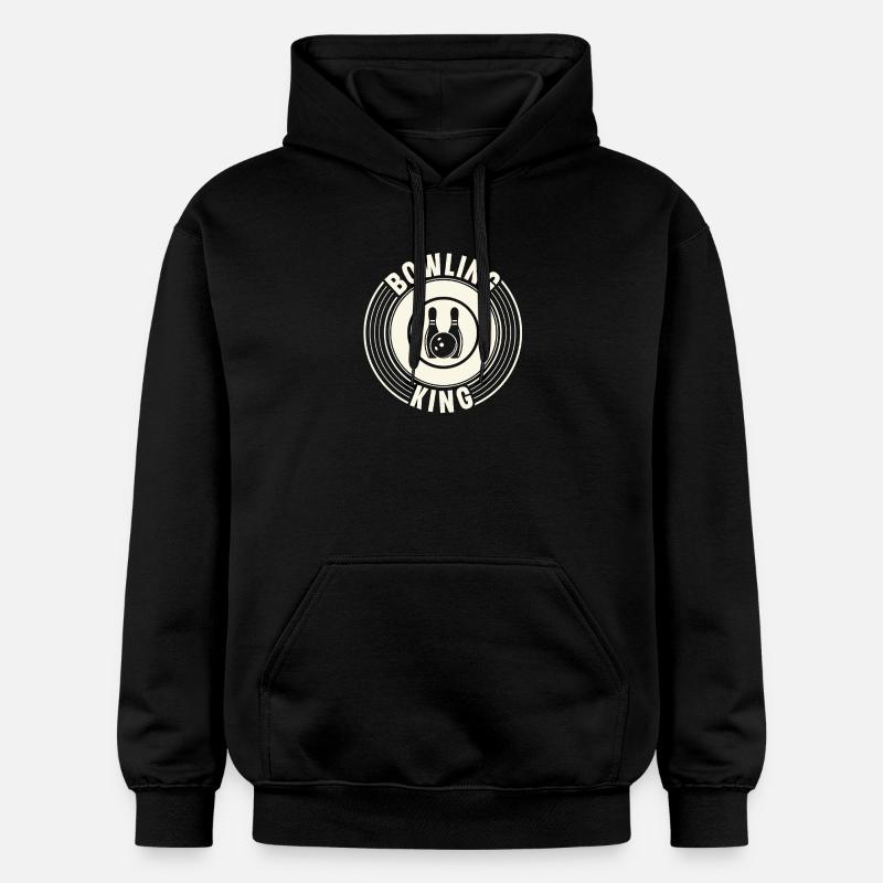 Bowling - Sweat à capuche Softstyle® Gildan Unisexe - noir
