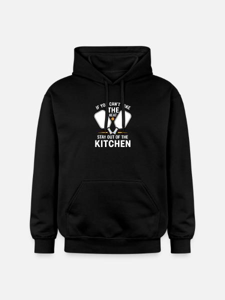 Dinkball Pickleball Outfit Paddle Crew - Gildan Unisex Softstyle® Midweight Hoodie - black