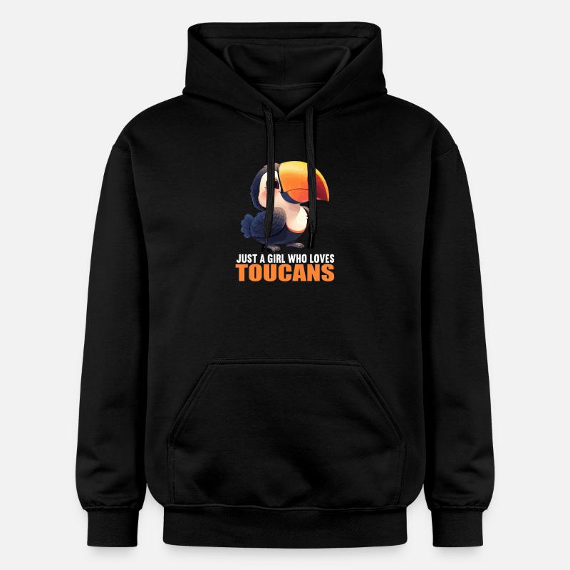 Toucans Toucan - Sweat à capuche Softstyle® Gildan Unisexe - noir