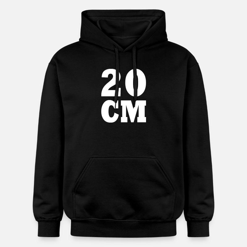 20 cm - Sweat à capuche Softstyle® Gildan Unisexe - noir