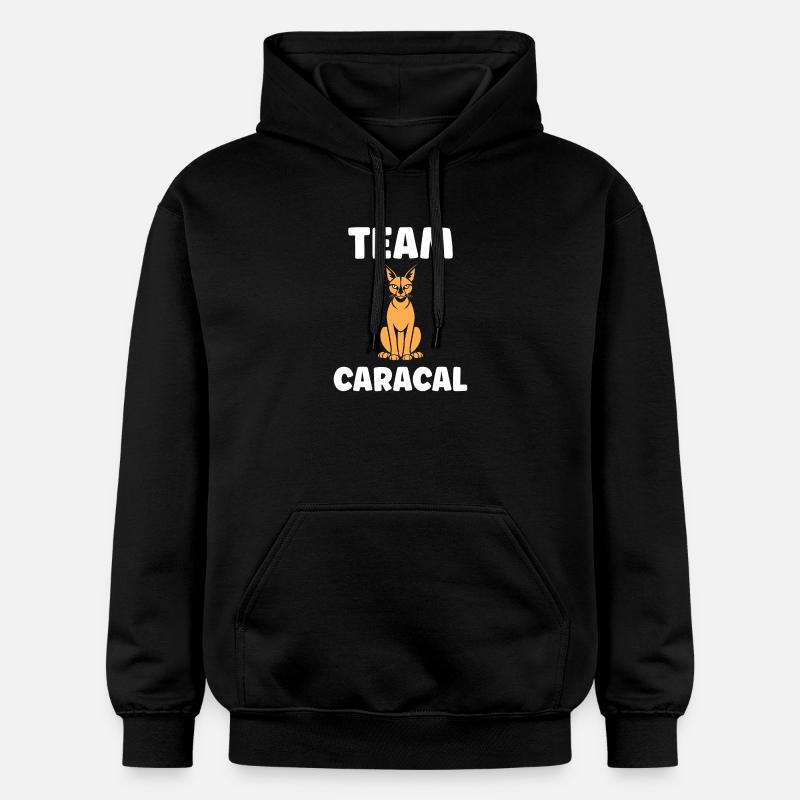 Équipe Caracal - Sweat à capuche Softstyle® Gildan Unisexe - noir