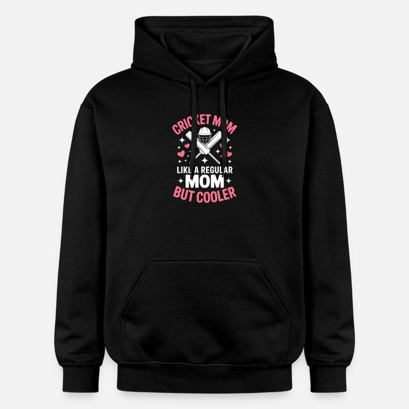 Cricket disant maman drôle Cricket cadeau - Sweat à capuche Softstyle® Gildan Unisexe - noir