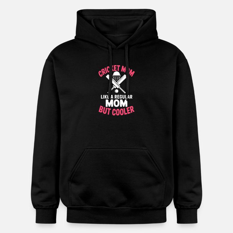 Cricket disant maman drôle Cricket cadeau - Sweat à capuche Softstyle® Gildan Unisexe - noir