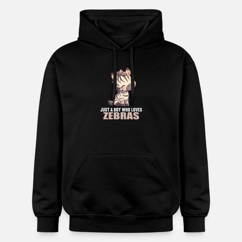 Zèbres Zèbre - Sweat à capuche Softstyle® Gildan Unisexe - noir
