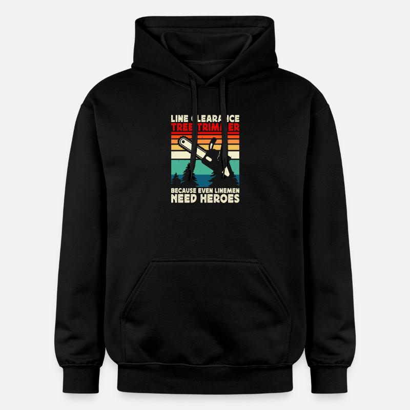 Cadeau drôle de menuisier - Sweat à capuche Softstyle® Gildan Unisexe - noir