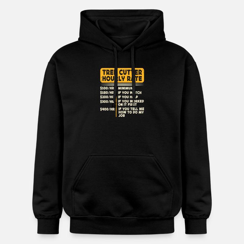Ébéniste Ébéniste Cadeau Menuisier - Sweat à capuche Softstyle® Gildan Unisexe - noir