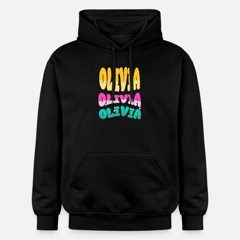 Olivia - Sweat à capuche Softstyle® Gildan Unisexe - noir