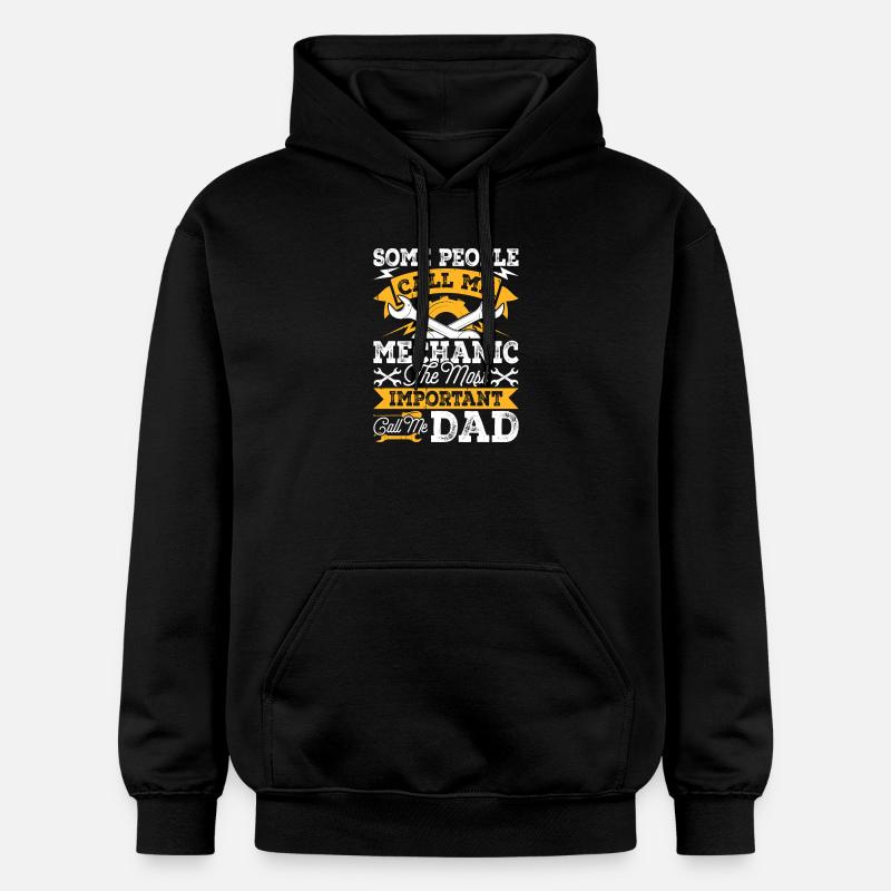 Mechanic Mechatronics Technician Screwdriver Gift - Gildan Unisex Softstyle® Midweight Hoodie - black