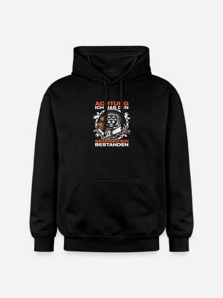 Sawmill Wood Making Chainsaw Lumberjack - Gildan Unisex Softstyle® Midweight Hoodie - black