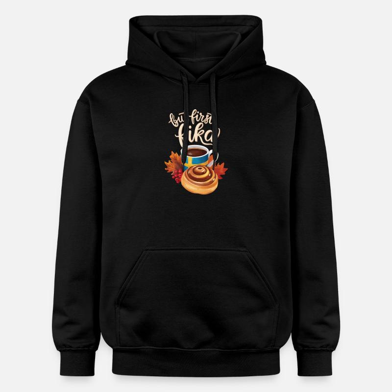 Fika - Sweat à capuche Softstyle® Gildan Unisexe - noir