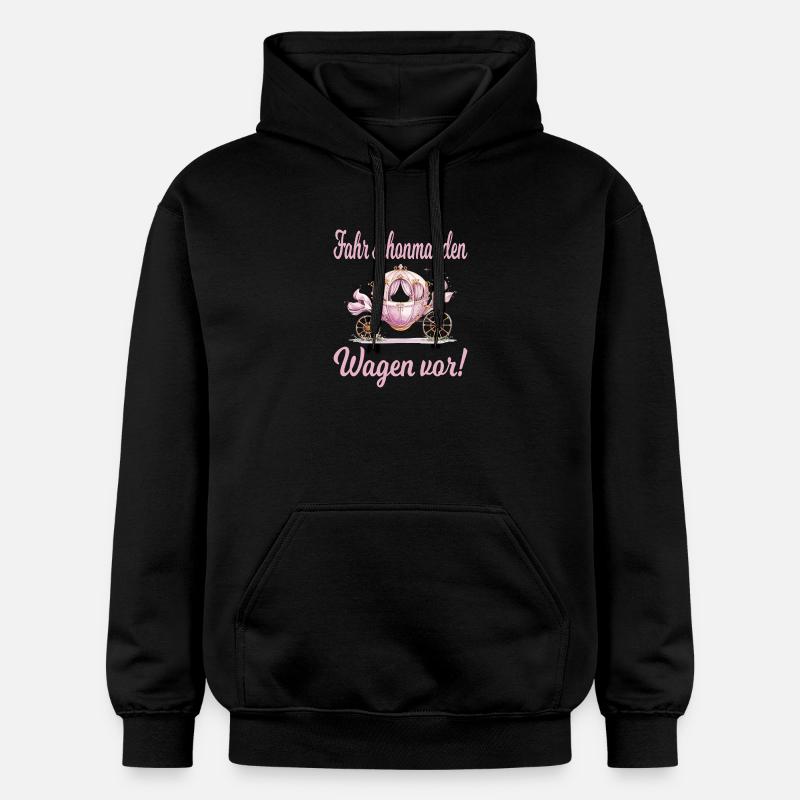 monter en calèche : calèche pour - Sweat à capuche Softstyle® Gildan Unisexe - noir