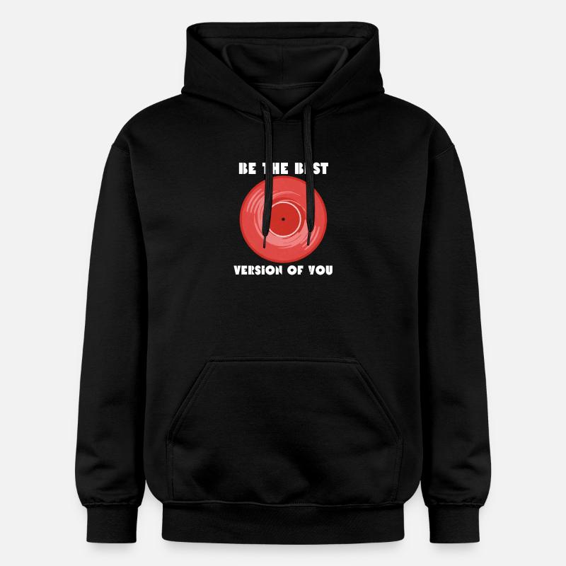 Die beste Version von dir - Gildan Unisex Softstyle® Midweight Hoodie - Schwarz