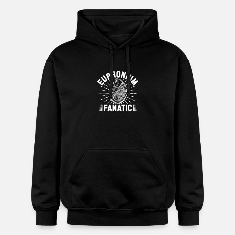 Baryton Joueur Fanatic Euphonium - Sweat à capuche Softstyle® Gildan Unisexe - noir