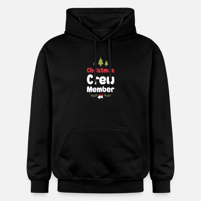 Noël de l’équipage de Weihnachten - Sweat à capuche Softstyle® Gildan Unisexe - noir