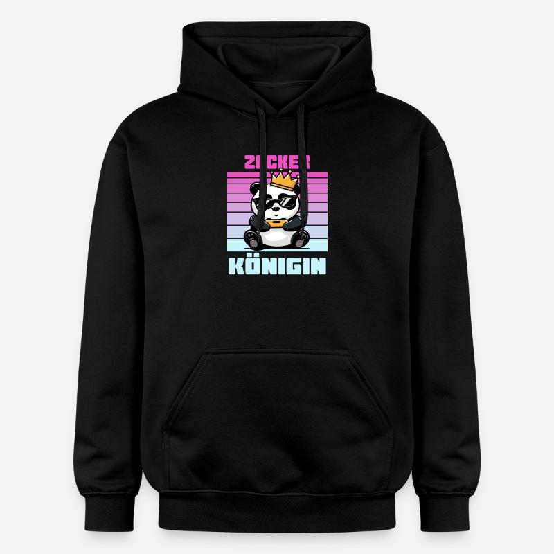 Gamer Queen gamen - Sweat à capuche Softstyle® Gildan Unisexe - noir