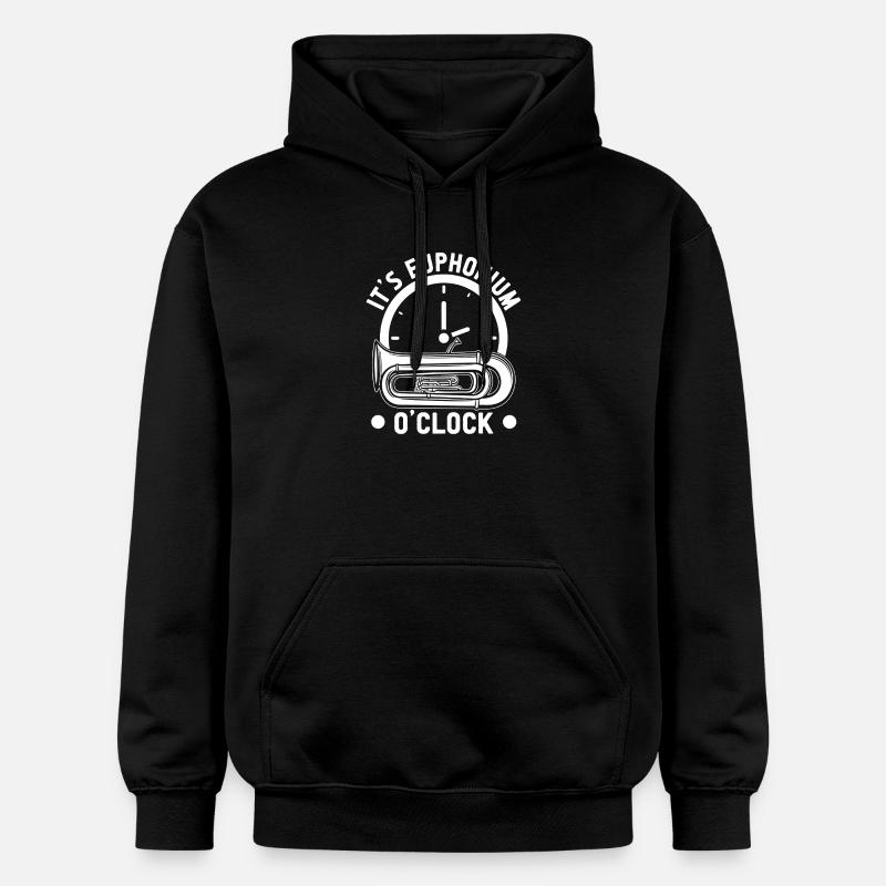 Baryton It’s O ́Clock Euphonium - Sweat à capuche Softstyle® Gildan Unisexe - noir