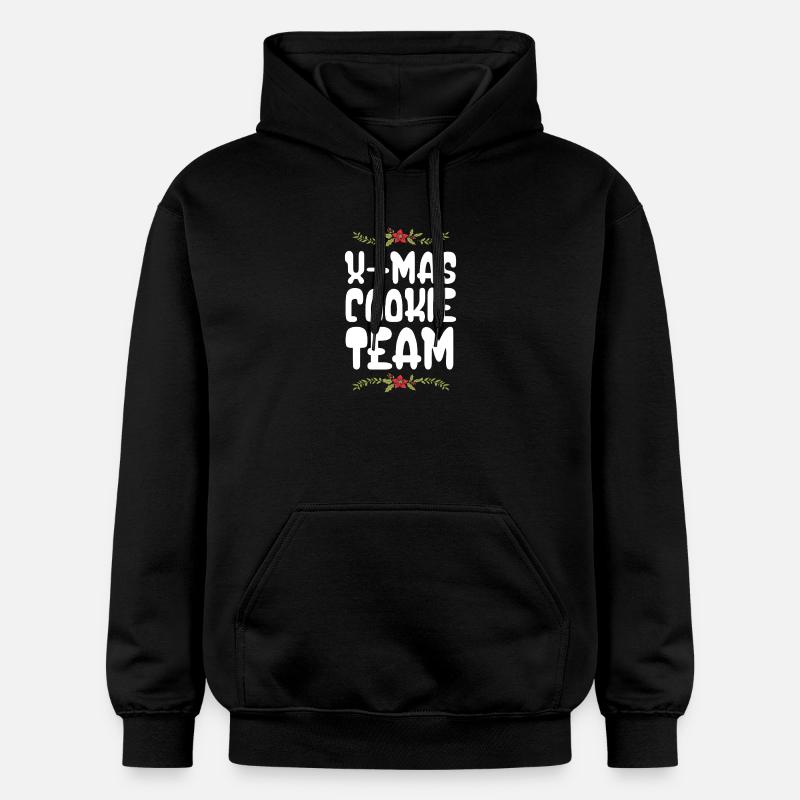 L’équipe des biscuits de Noël - Sweat à capuche Softstyle® Gildan Unisexe - noir