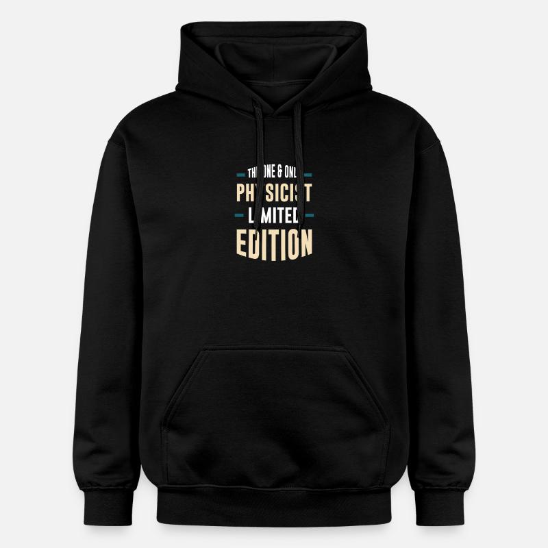 Only Physicist Limited Edition - Gildan Unisex Softstyle® Midweight Hoodie - black