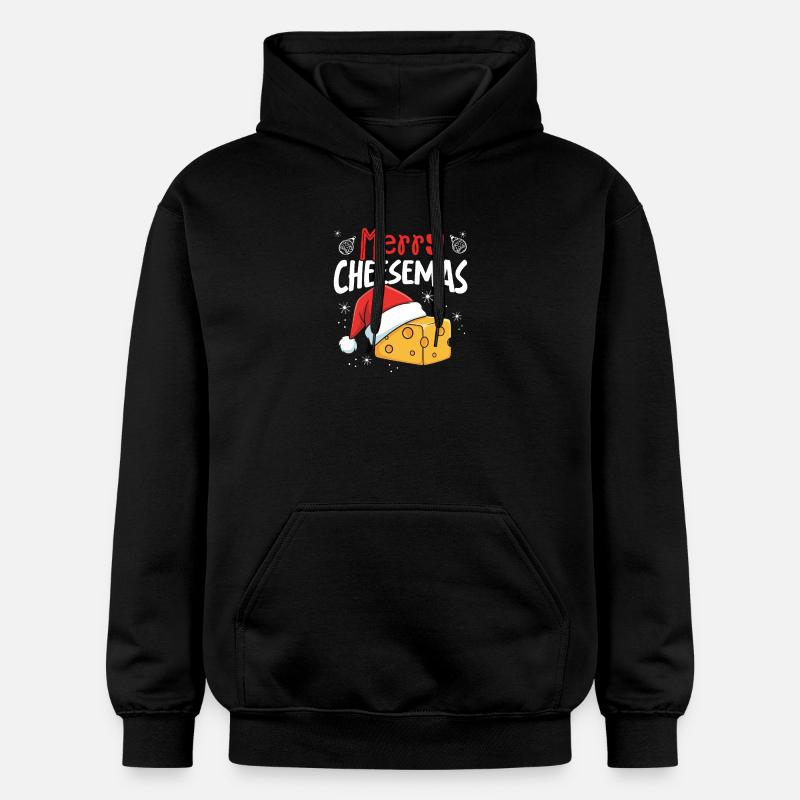 Joyeux Käsemas Noël drôle Pour - Sweat à capuche Softstyle® Gildan Unisexe - noir
