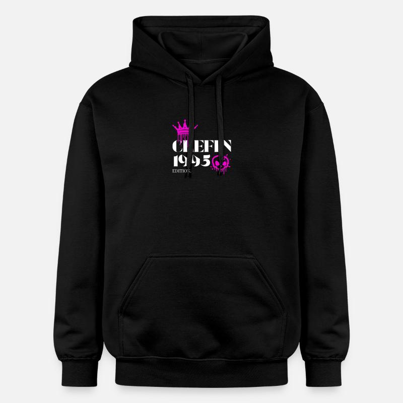 Édition Chefin 1995 30e anniversaire Déclaration - Sweat à capuche Softstyle® Gildan Unisexe - noir
