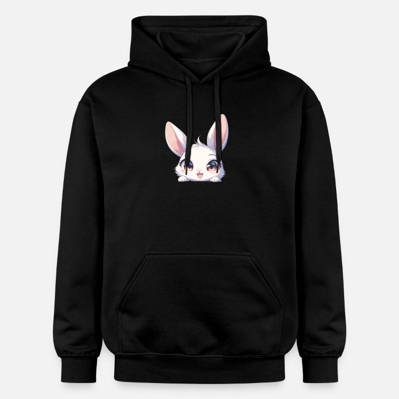 Lapin Lapin - Sweat à capuche Softstyle® Gildan Unisexe - noir