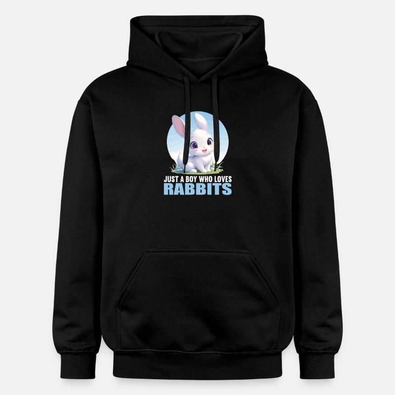 Lapin Lapin - Sweat à capuche Softstyle® Gildan Unisexe - noir