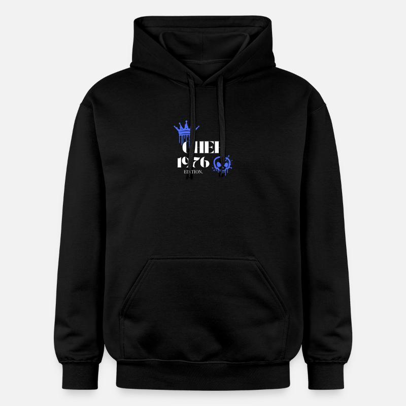 Édition Chef 1976 49e anniversaire Déclaration - Sweat à capuche Softstyle® Gildan Unisexe - noir