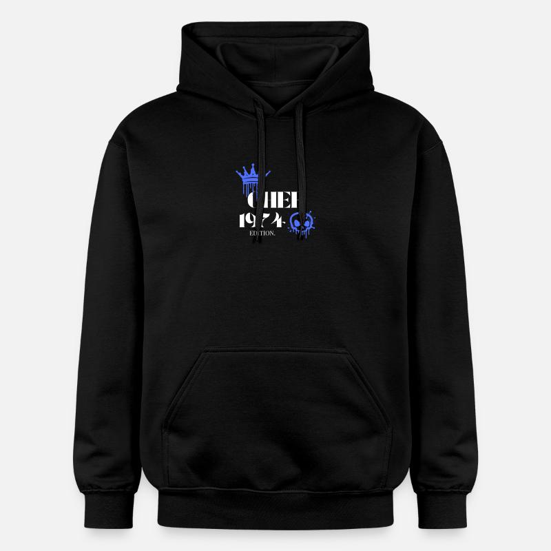 Édition Chef 1974 51e anniversaire Déclaration - Sweat à capuche Softstyle® Gildan Unisexe - noir