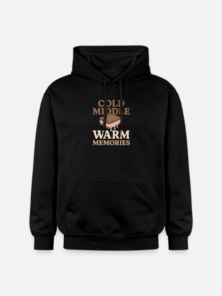 Eis-sandwich-liebhaber Sommerdessert - Gildan Unisex Softstyle® Midweight Hoodie - Schwarz