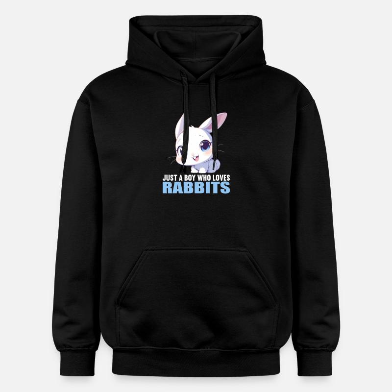 Lapin Lapin - Sweat à capuche Softstyle® Gildan Unisexe - noir