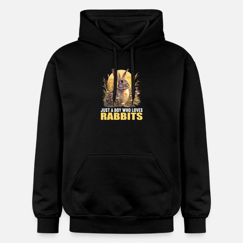 Lapin Lapin - Sweat à capuche Softstyle® Gildan Unisexe - noir
