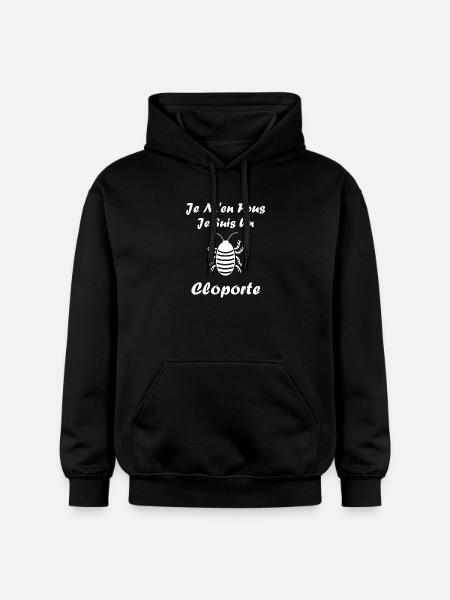 cloporte_-11- - Gildan Unisex Softstyle® Midweight Hoodie - black