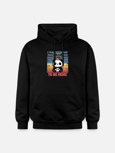 Zocken - Design für echte Gamer - Gildan Unisex Softstyle® Midweight Hoodie - Schwarz