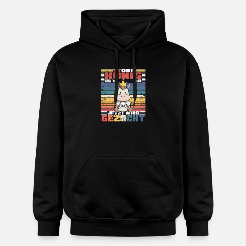 Jeu vidéo Game King - Sweat à capuche Softstyle® Gildan Unisexe - noir