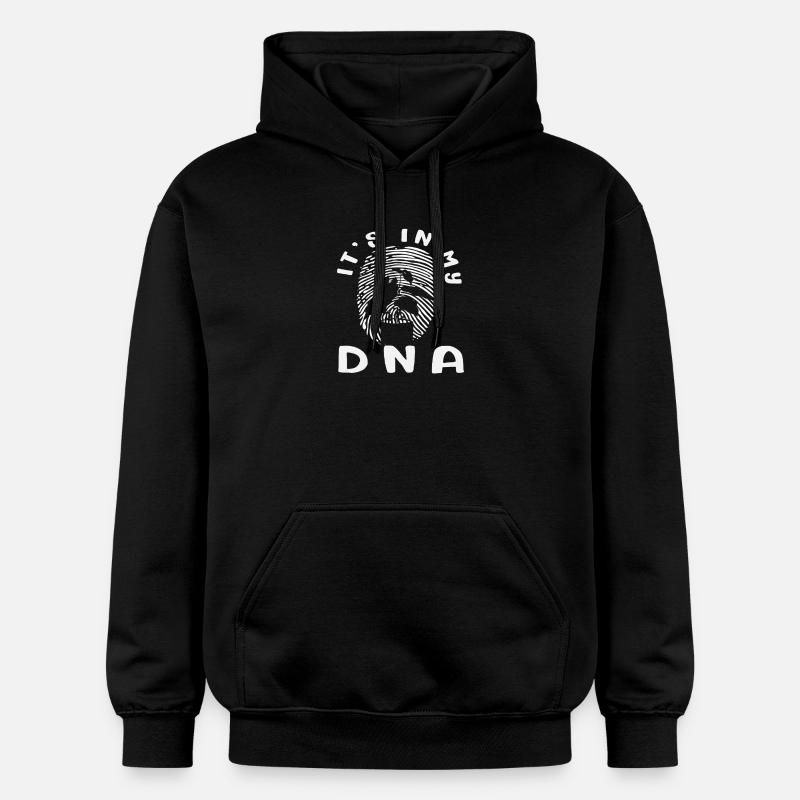 Dans mon ADN plant lover - Sweat à capuche Softstyle® Gildan Unisexe - noir
