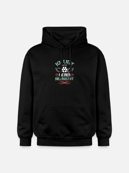 J’adore mon Bullmastiff - Sweat à capuche Softstyle® Gildan Unisexe - noir