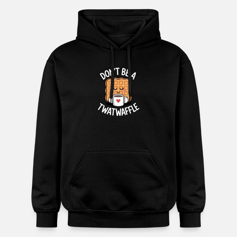 Ne Sois pas un Twatwaffle - Sweat à capuche Softstyle® Gildan Unisexe - noir