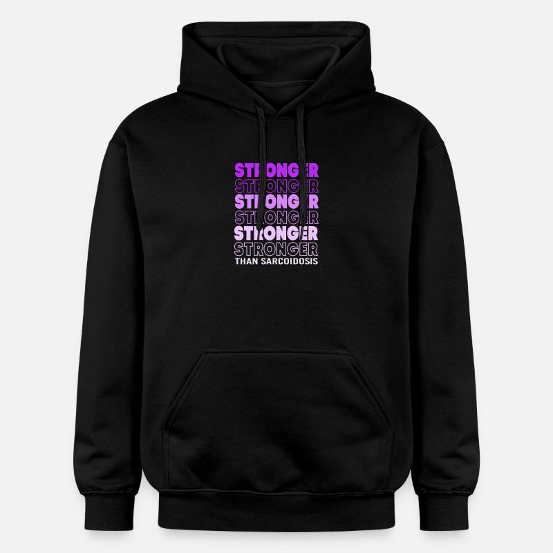 Sarcoïdose - Sweat à capuche Softstyle® Gildan Unisexe - noir